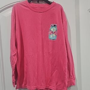 💥Pink Kids Long Sleeve Shirt with Jar Design💥